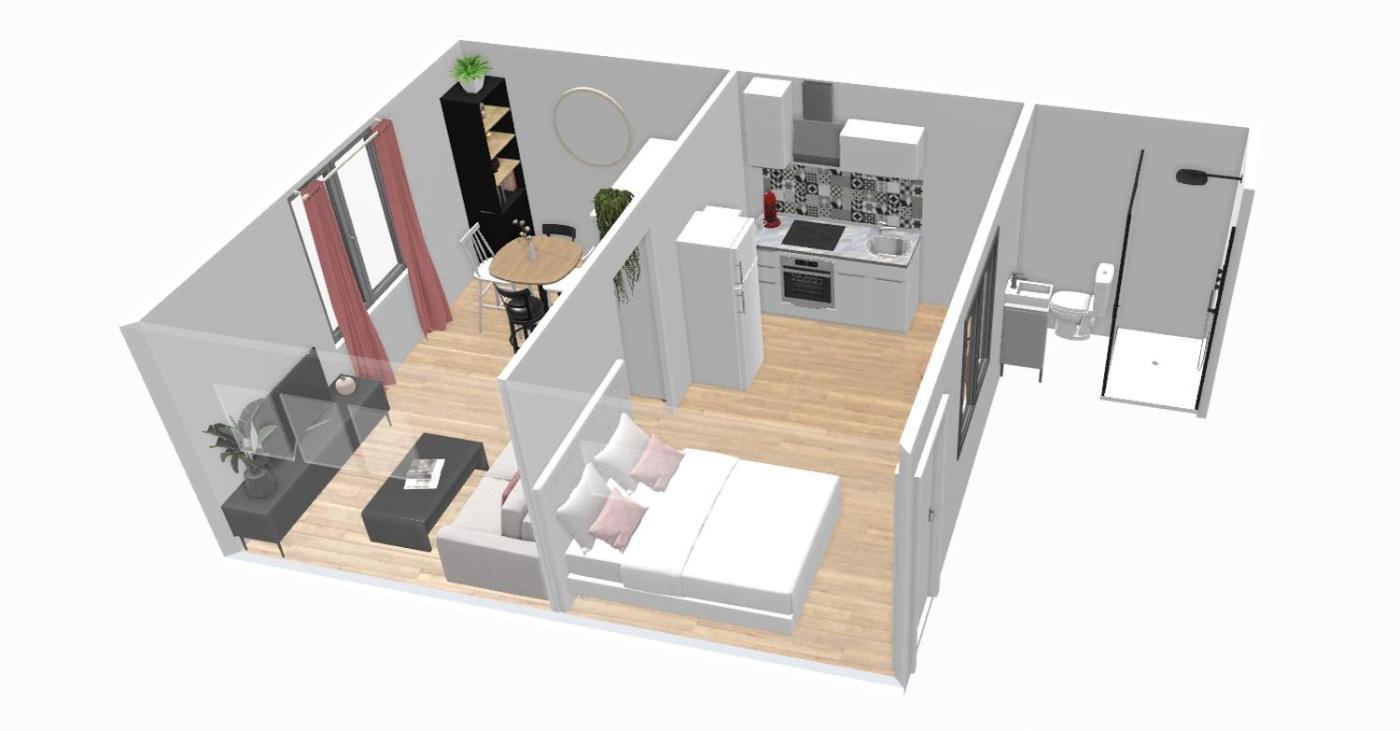 Appartement Cosy Proche Cathedrale Reims Exteriör bild