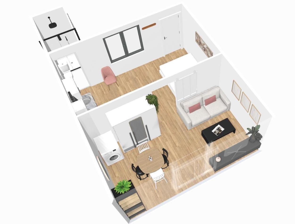 Appartement Cosy Proche Cathedrale Reims Exteriör bild